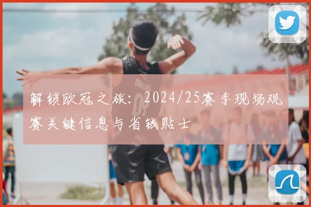 解锁欧冠之旅：2024/25赛季现场观赛关键信息与省钱贴士